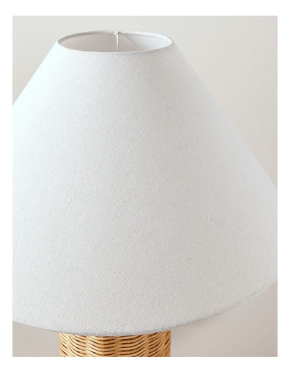 Vernon Woven Table Lamp 60cm in Brown