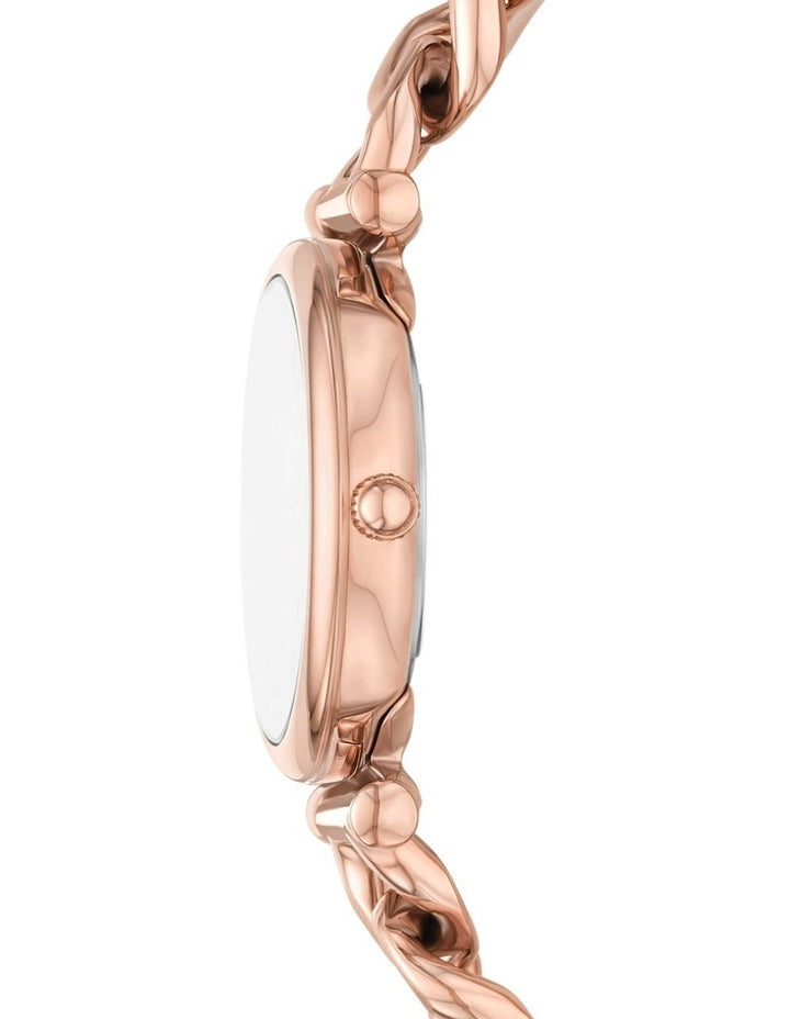 Carlie Analogue ES5378SET Watch in Rose