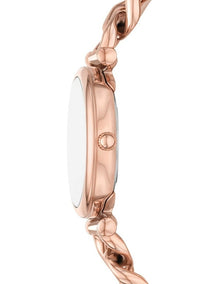Carlie Analogue ES5378SET Watch in Rose