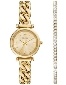 Carlie Analogue ES5387SET Watch in Gold