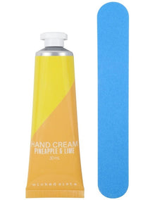 Hand and Nail Pack Pineapple and Lime in Yellow