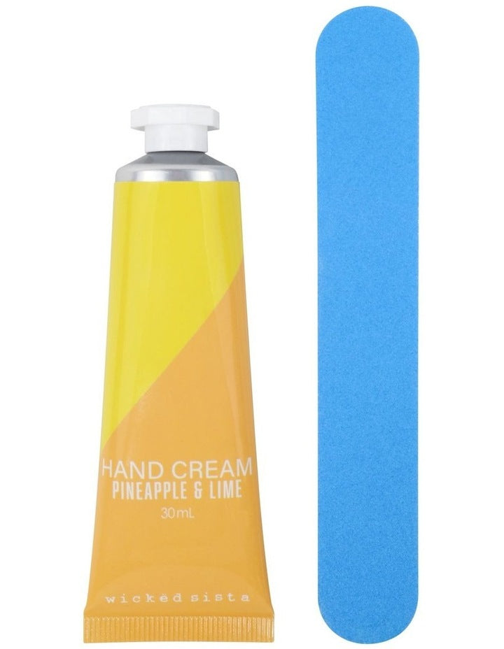 Hand and Nail Pack Pineapple and Lime in Yellow