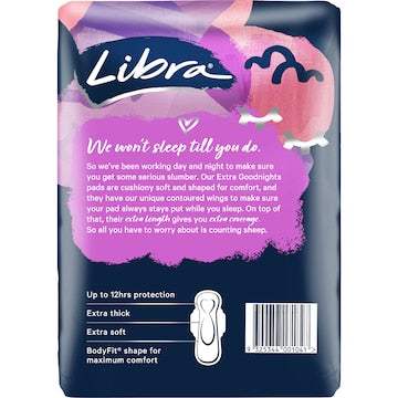 Libra Goodnights Pads With Wings 20 pack