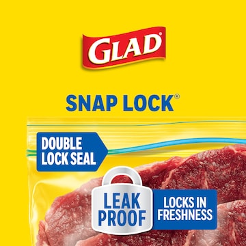 Glad Snaplock Storage 10 pack