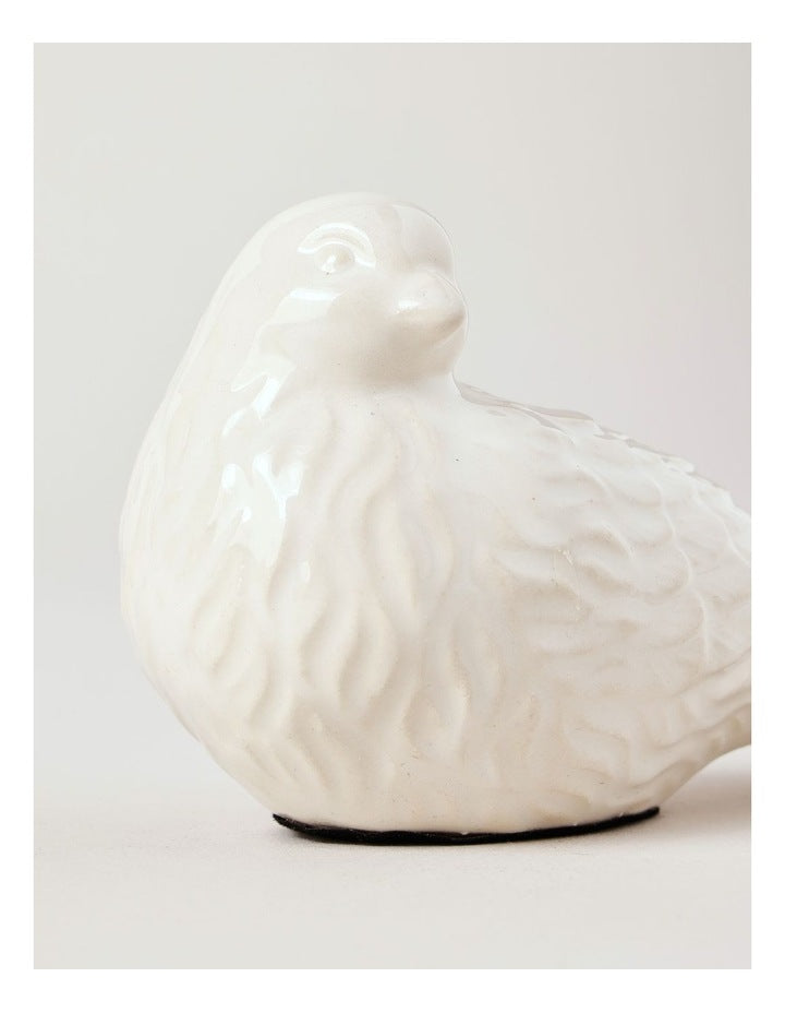 Forde Bird 12cm in White