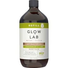 Glow Lab Lemongrass & Lime Refill Anti-bacterial Hand Wash 900mL