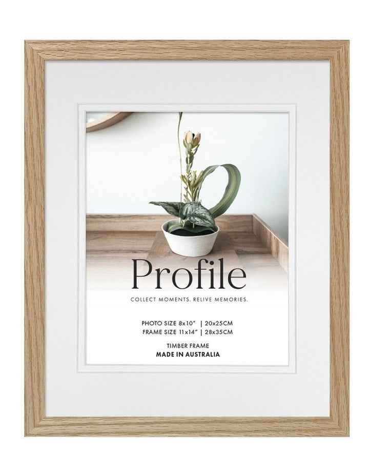 Australian Made Elegant Natural Oak Photo Frame 11x14"/8x10"