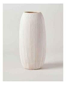 Harvey Ceramic Vase 32cm in Beige