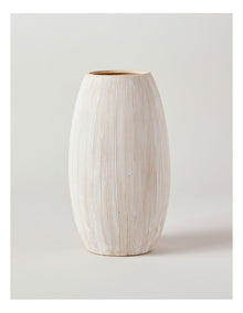Harvey Ceramic Vase 24cm in Beige