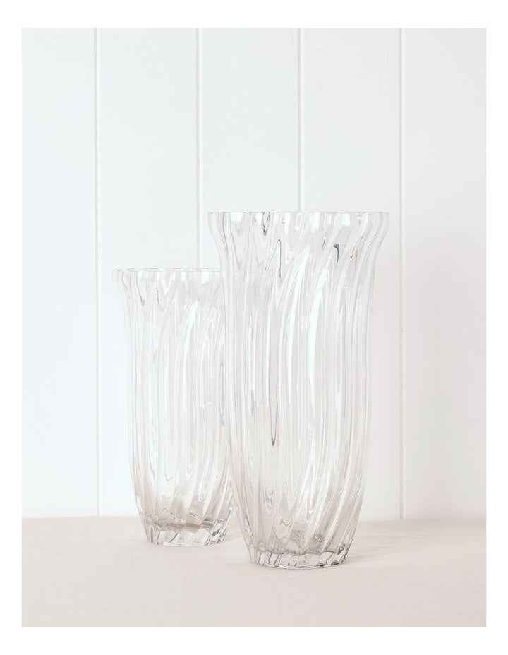 Elsie Vase 30cm in Clear