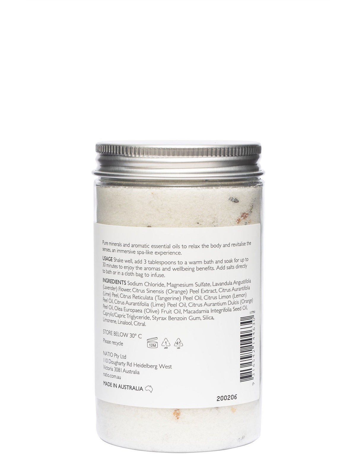 Spa Relaxing Magnesium & Mineral Bath Salts 350g