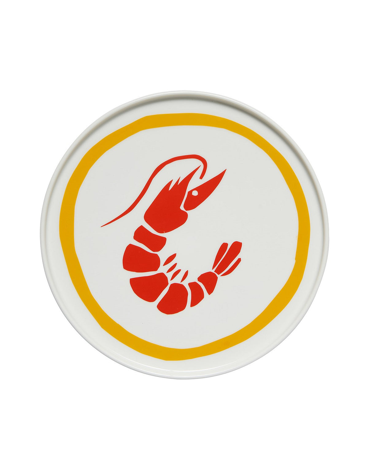 Daimon Downey Seafood 25cm New Bone China Prawn Plate