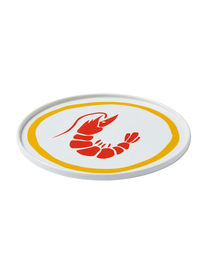 Daimon Downey Seafood 25cm New Bone China Prawn Plate