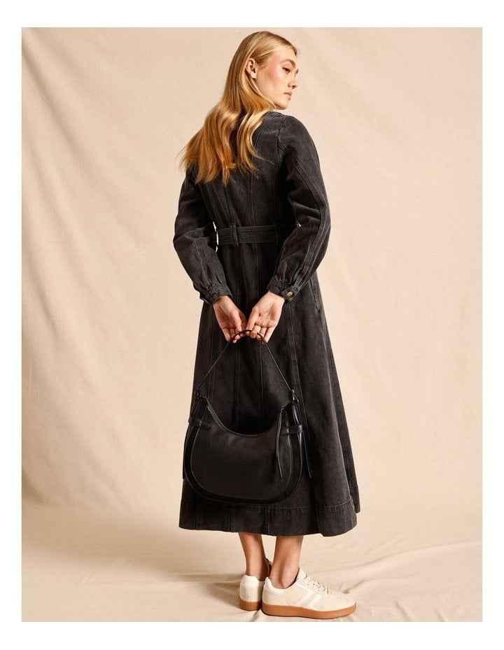 Whittley Shoulder Bag in Black