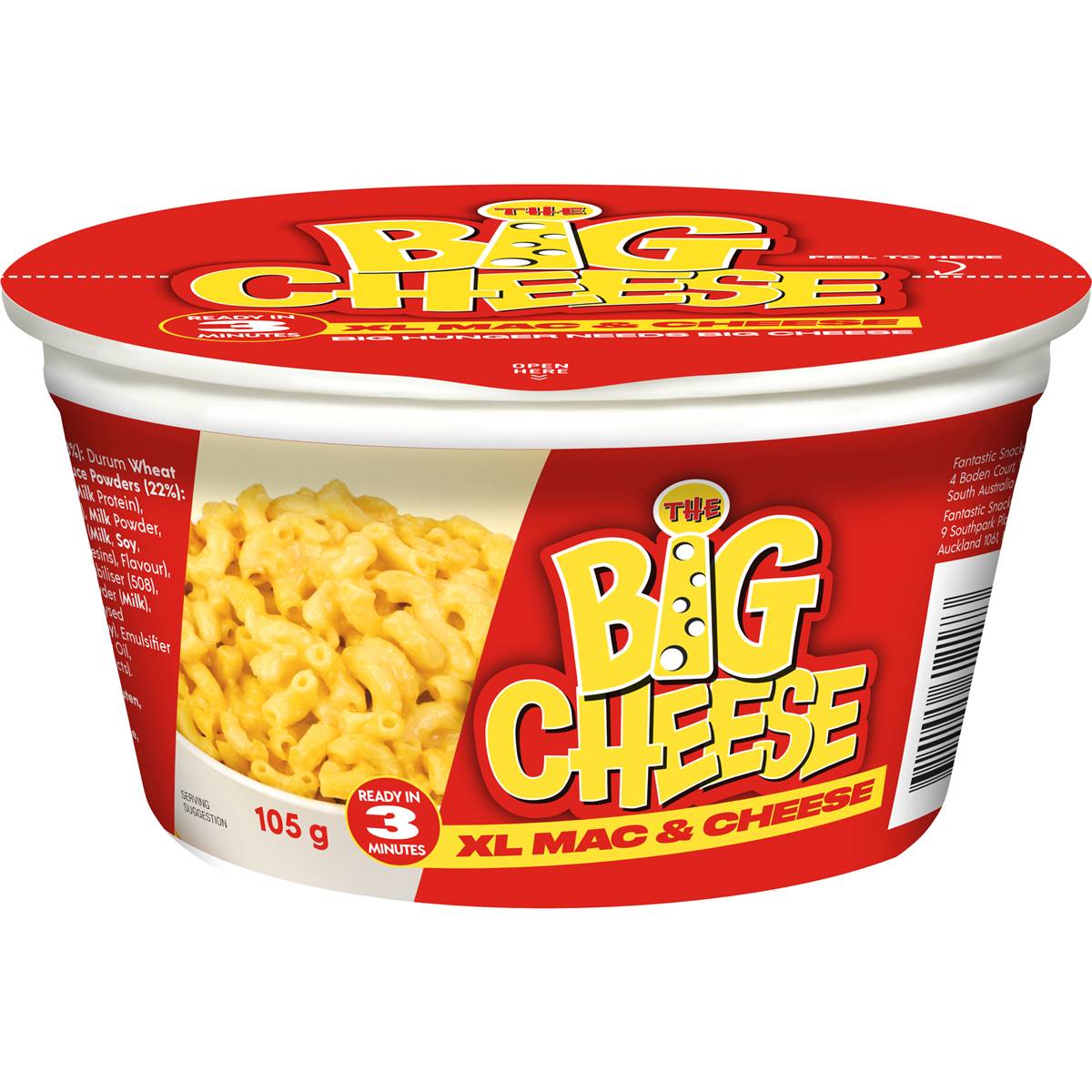 The Big Cheese Extra Large Mac & Cheese 105g