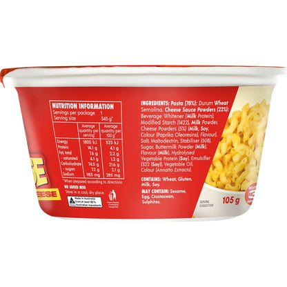 The Big Cheese Extra Large Mac & Cheese 105g