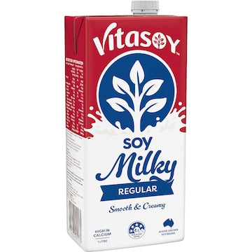 Vitasoy Soy Milky Regular Long Life Milk UHT 1L