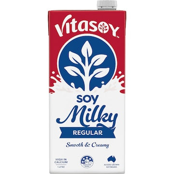 Vitasoy Soy Milky Regular Long Life Milk UHT 1L