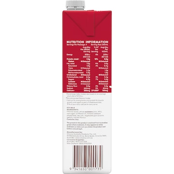 Vitasoy Soy Milky Regular Long Life Milk UHT 1L