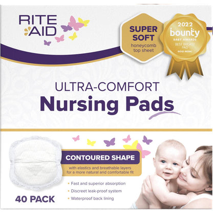 Rite Aid Nursing Pads 40 Pack