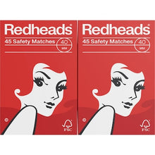 Redheads Shrink Wrapped Matches 45 pack