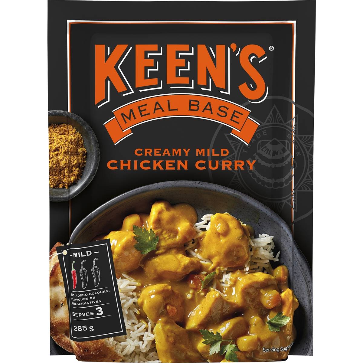 Keen's Meal Base Creamy Mild Chicken Curry 285g