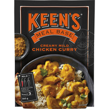 Keen's Meal Base Creamy Mild Chicken Curry 285g