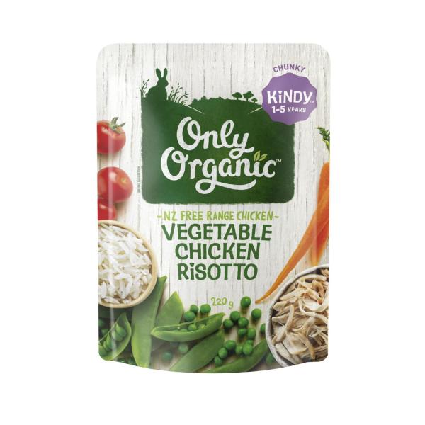 ONLY ORGANIC VEGE & CHICKEN RISOTTO