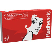 Redheads Extra Long Matches 45 pack