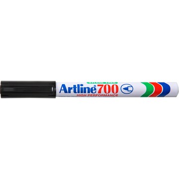 Artline Permanent Marker 700 Black 2 pack