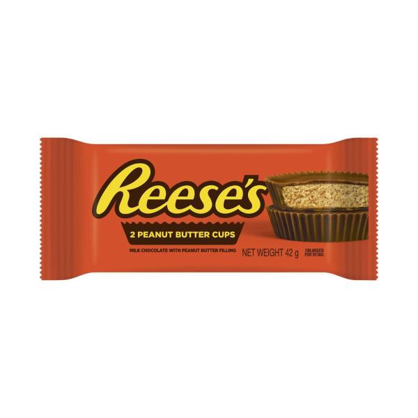 REESE'S PEANUT BUTTER CUP 2 PACK 42G