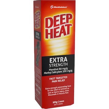 Deep Heat Extra  Strength Cream 100g