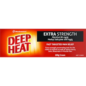 Deep Heat Extra  Strength Cream 100g