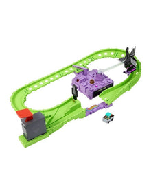 Racer Verse Minecraft Track Set and Die-Cast Diamond Armor Steve