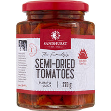 Sandhurst Tomatoes Semi Dried Canola Oil 270g