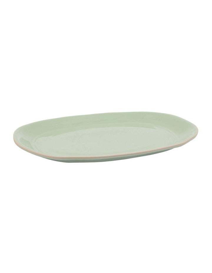 Big Love Feast Platter 40x32cm in Green