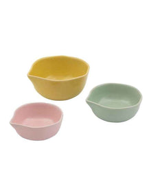 Big Love Pinch Me Pots Set of 3 in Multi