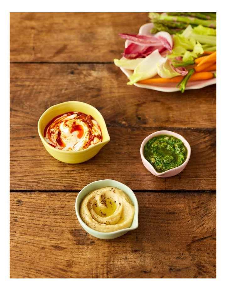 Big Love Pinch Me Pots Set of 3 in Multi