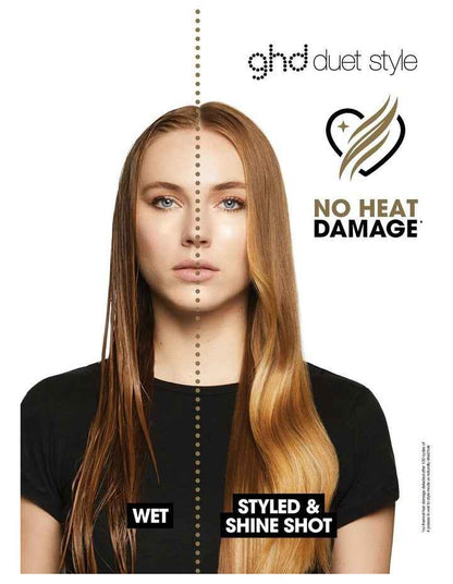 Duet Style 2-in-1 Hot Air Styler in Black