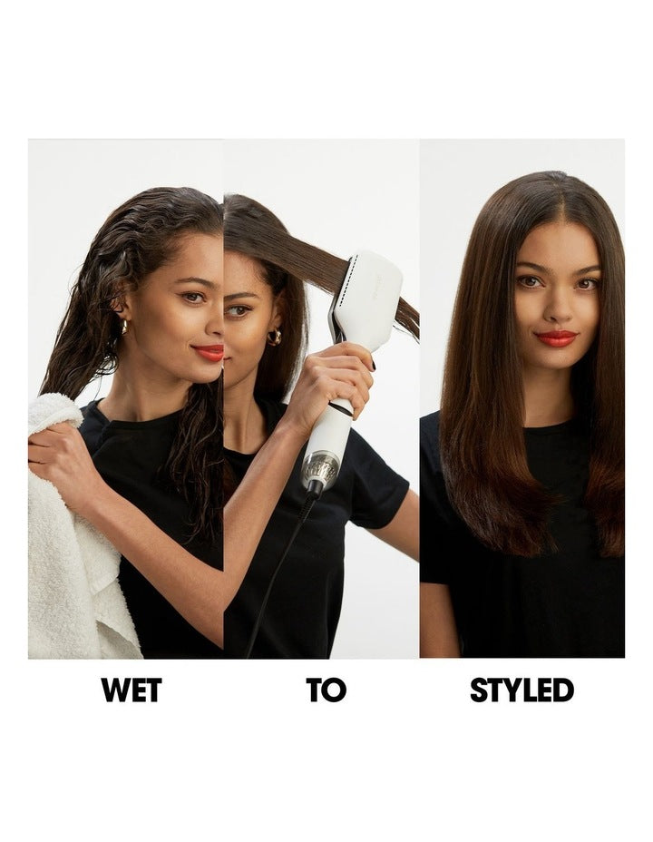Duet Style 2-in-1 Hot Air Styler in White