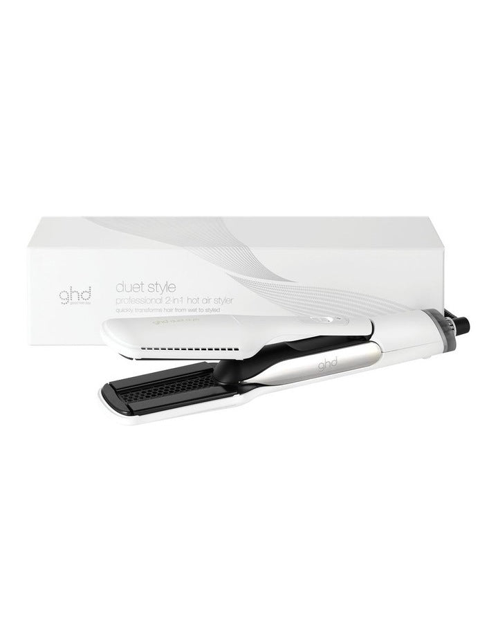Duet Style 2-in-1 Hot Air Styler in White