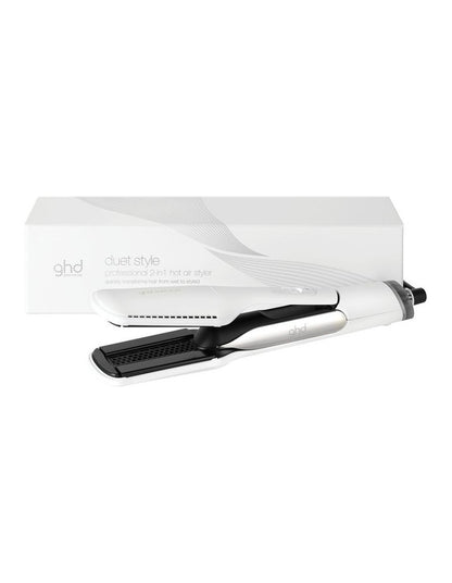 Duet Style 2-in-1 Hot Air Styler in White