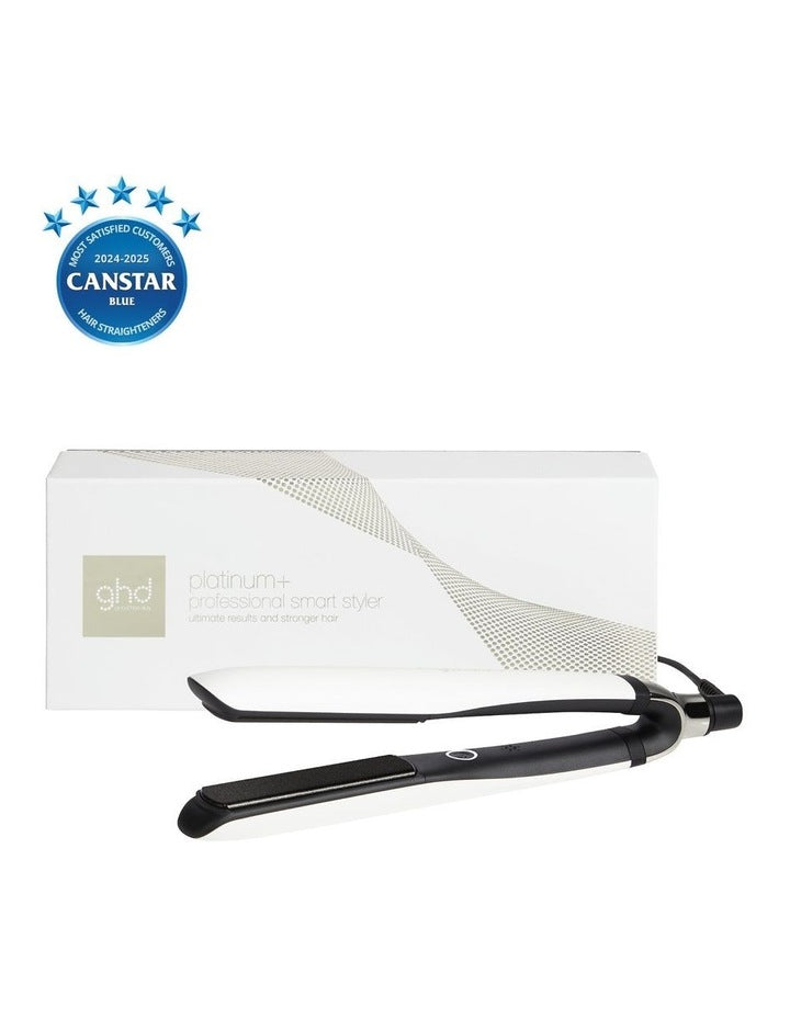 Platinum+ Hair Straightener in White