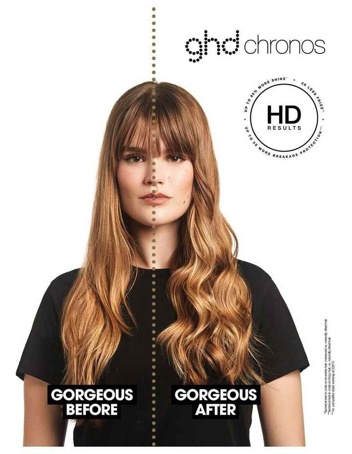 Chronos Ultra-Fast HD Hair Straightener in Black