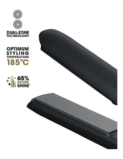 Gold Hair Straightener in Black