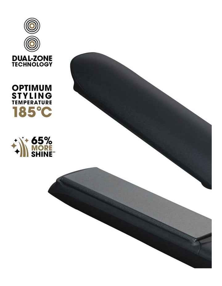 Gold Hair Straightener in Black