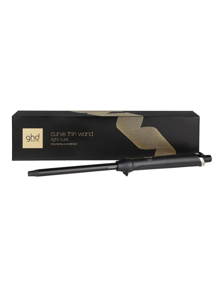 Thin Wand 14mm Hair Curling Wand in Black