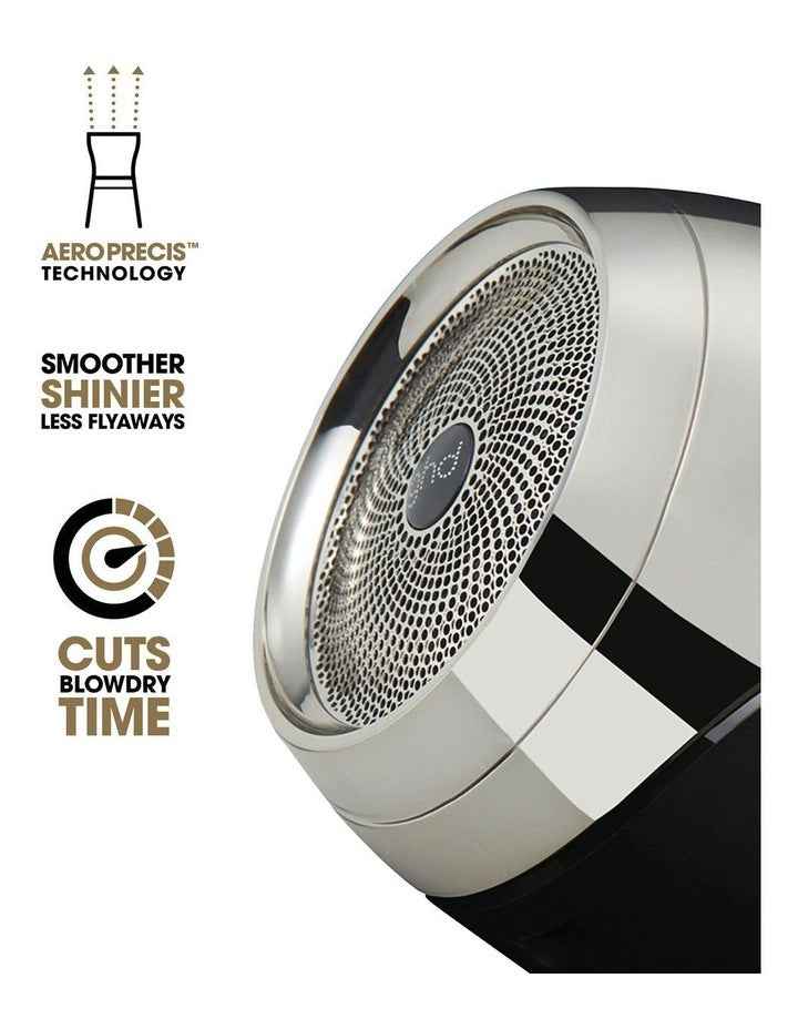 Helios Professional Hair Dryer in Black