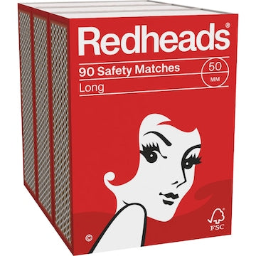 Redheads Long Safety Matches 270 pack