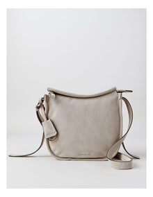 Poppy Messenger Bag in Taupe